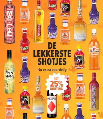 de lekkerste shotjes nu extra voordelig!
